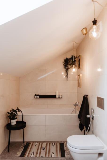 Loft With Balcony In Centre Apartamento Praga